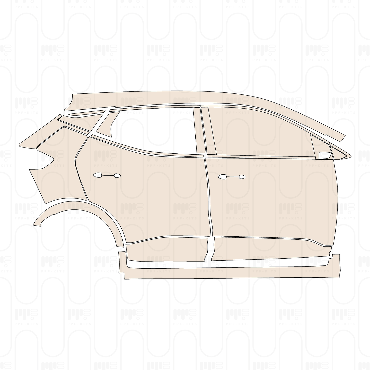 PPF precortado Chevrolet Bolt EUV LT 2022
