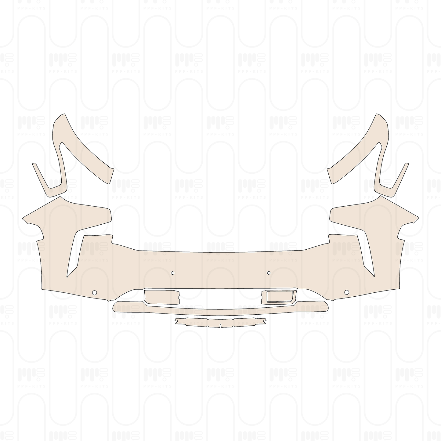 Pre-Cut PPF Chevrolet Suburban High Country 2022