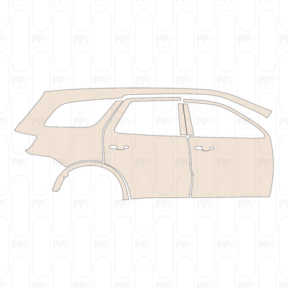 PPF precortado Dodge Durango SXT 2022