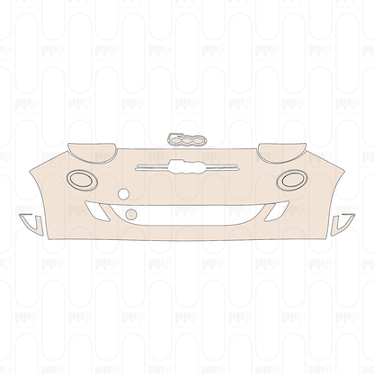 Pre-Cut PPF Fiat 500e 2 door Base Cabriolet 2022