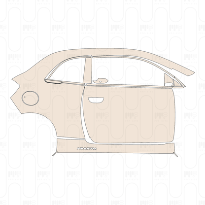 PPF precortado Fiat 500e 2 door Abarth Coupe 2022