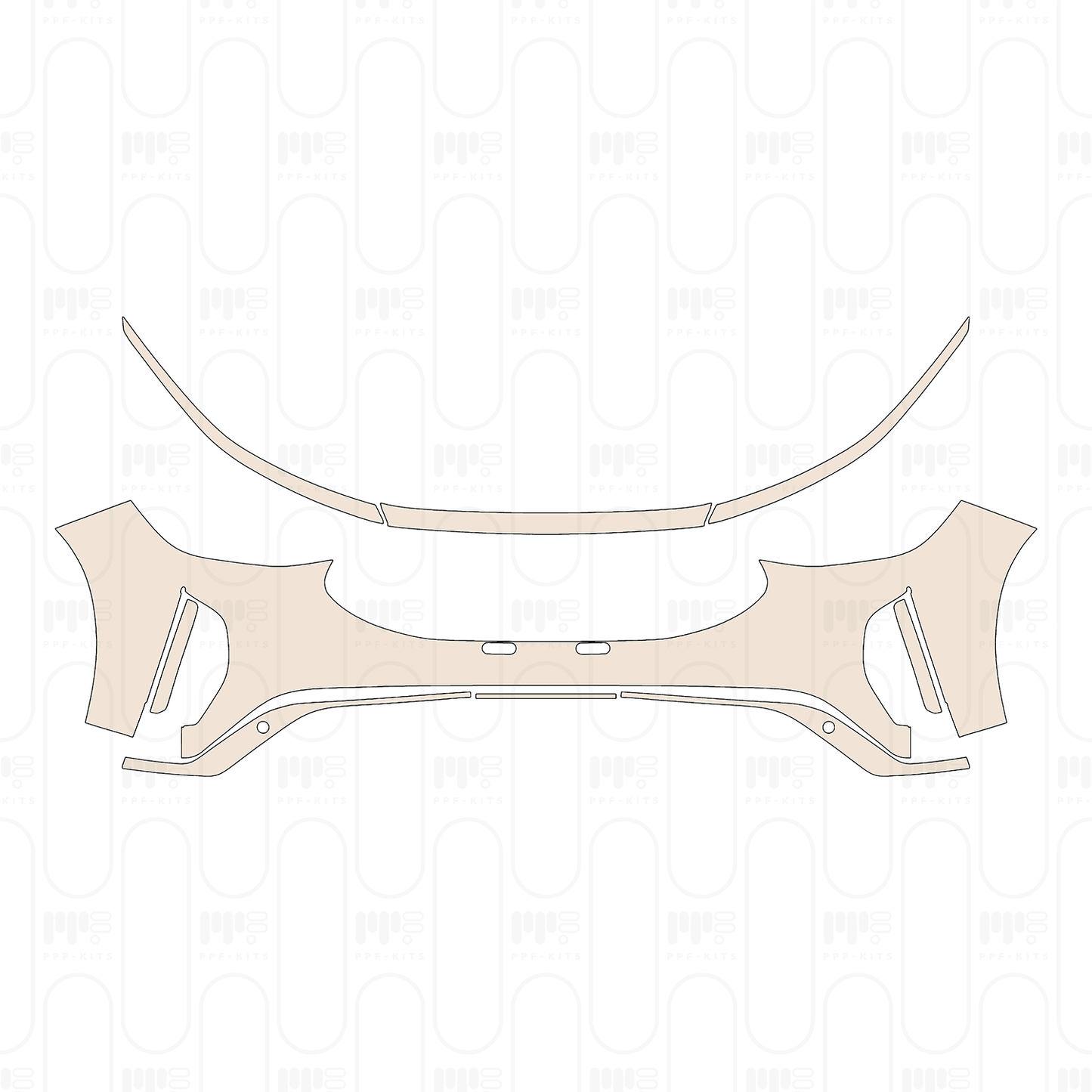 Pre-Cut PPF Fiat Fastback Base 2023