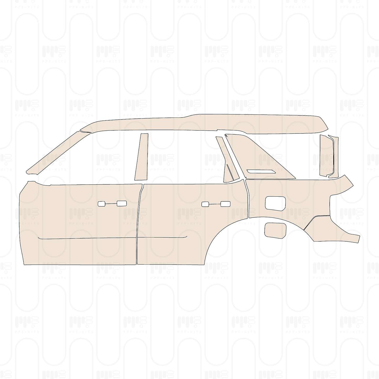 PPF precortado Ford Bronco Sport Base 2022
