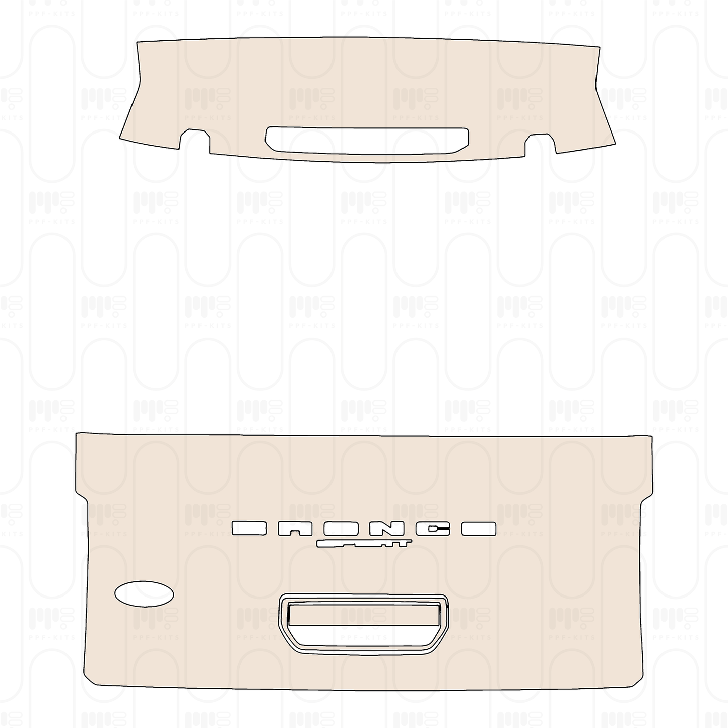 PPF precortado Ford Bronco Sport Base 2022