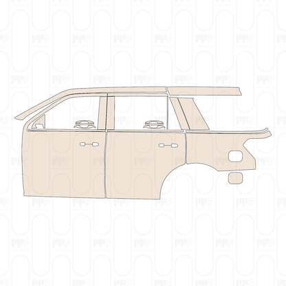 PPF precortado Ford Expedition Standard Wheelbase XLT 2022