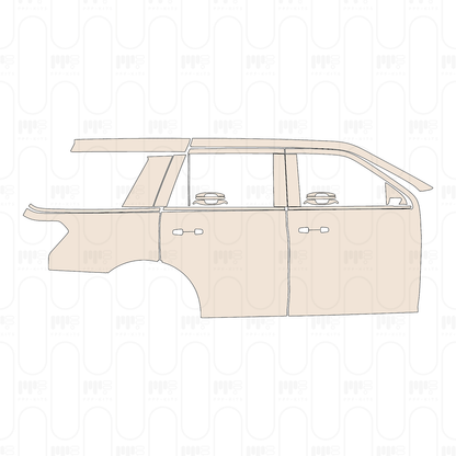 PPF precortado Ford Expedition Standard Wheelbase XLT 2022