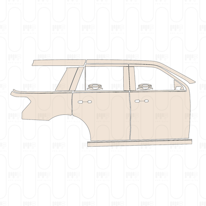 PPF precortado Ford Expedition Standard Wheelbase Platinum 2022
