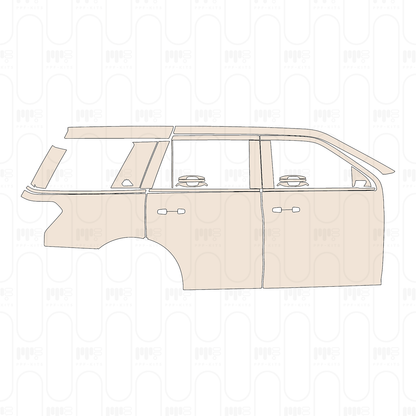 PPF precortado Ford Expedition Standard Wheelbase Timberline 2022