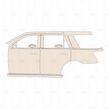 PPF precortado Ford Expedition Standard Wheelbase King Ranch 2022