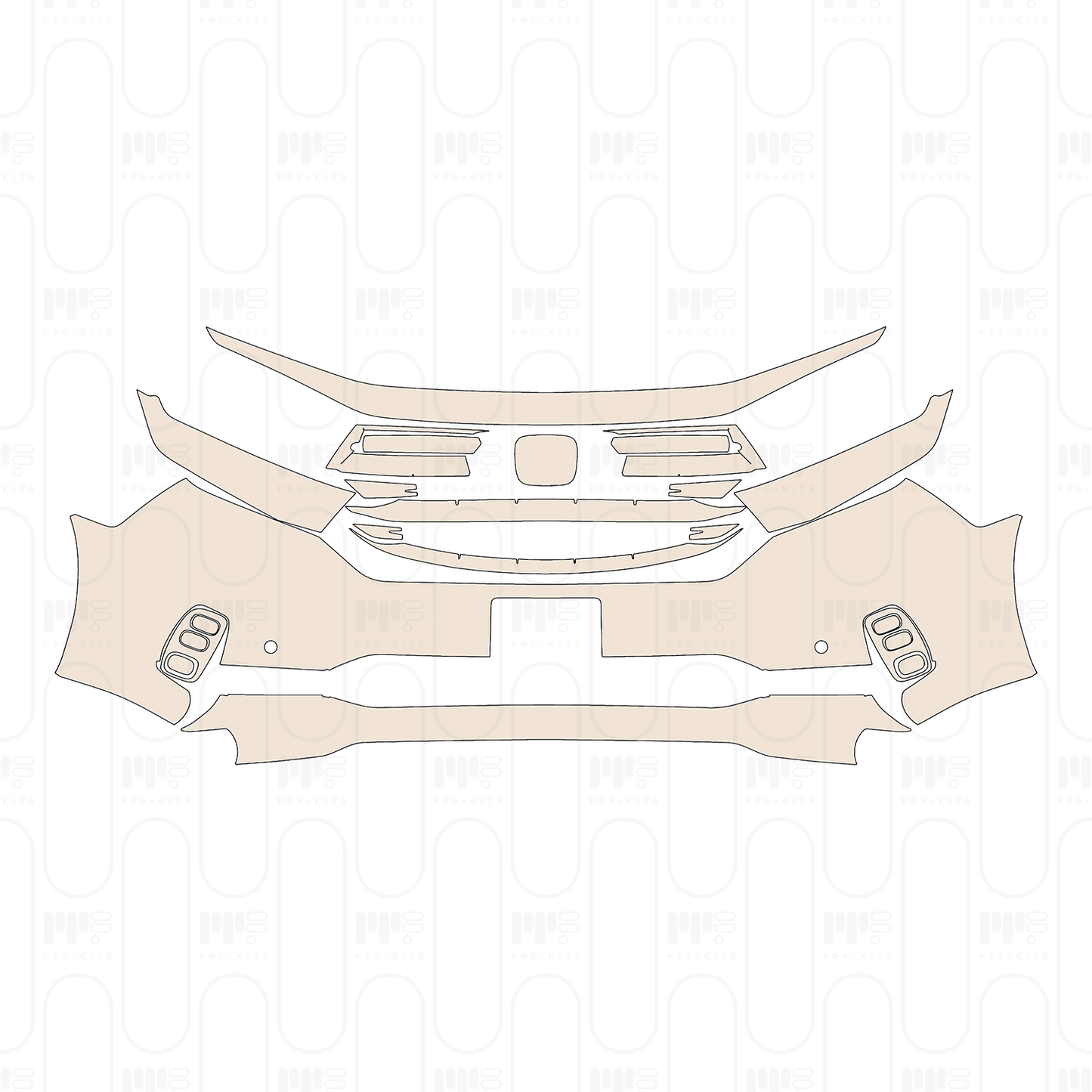 Pre-Cut PPF Honda Odyssey 2023