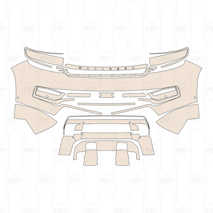 PPF precortado JEEP Grand Wagoneer Extended Wheelbase Base 2022