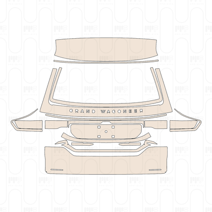 PPF precortado JEEP Grand Wagoneer Standard Wheelbase Base 2022