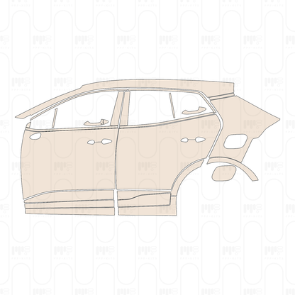 PPF precortado KIA Sportage (EU) GT-Line 2022