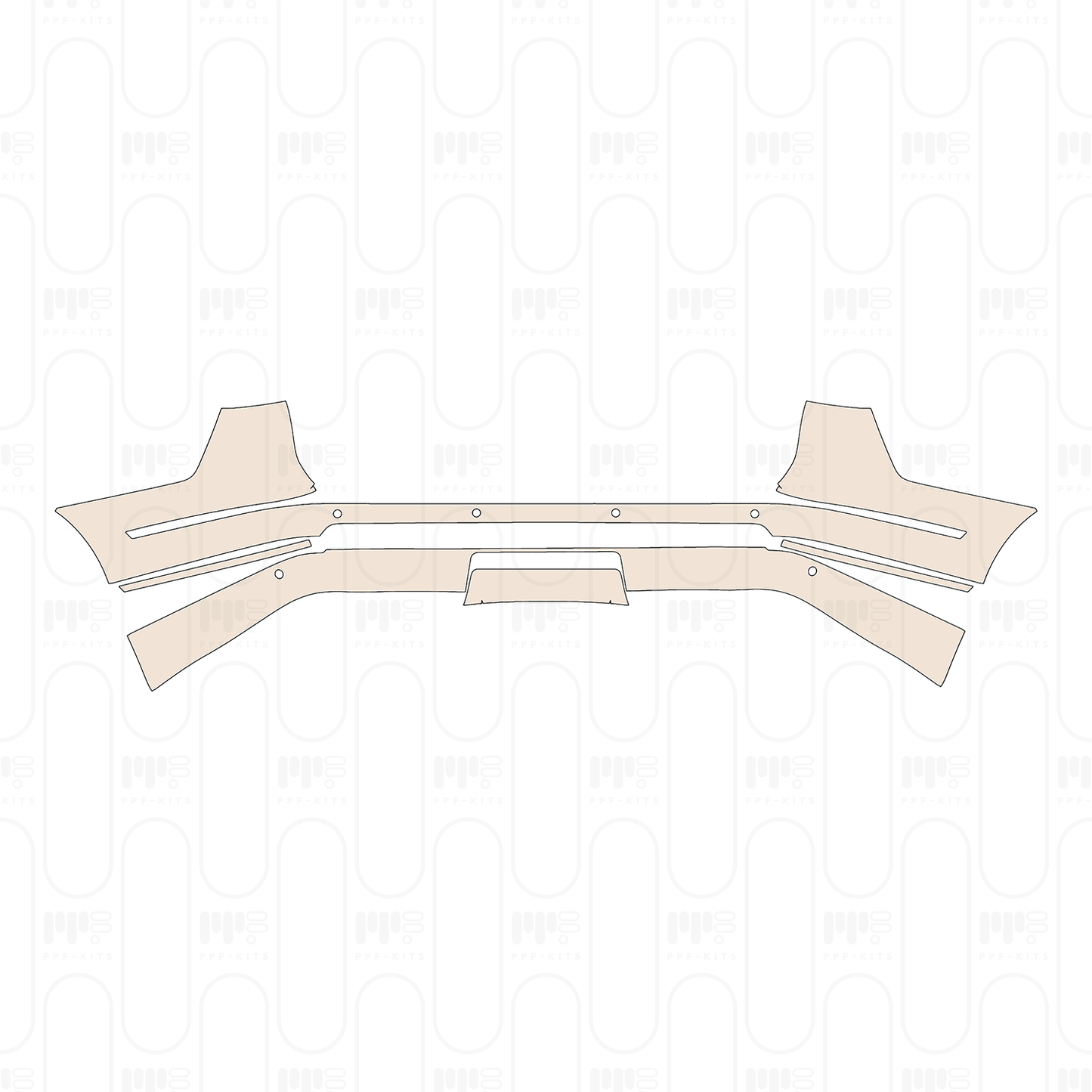 Pre-Cut PPF Lincoln Navigator Extended Wheelbase 2023