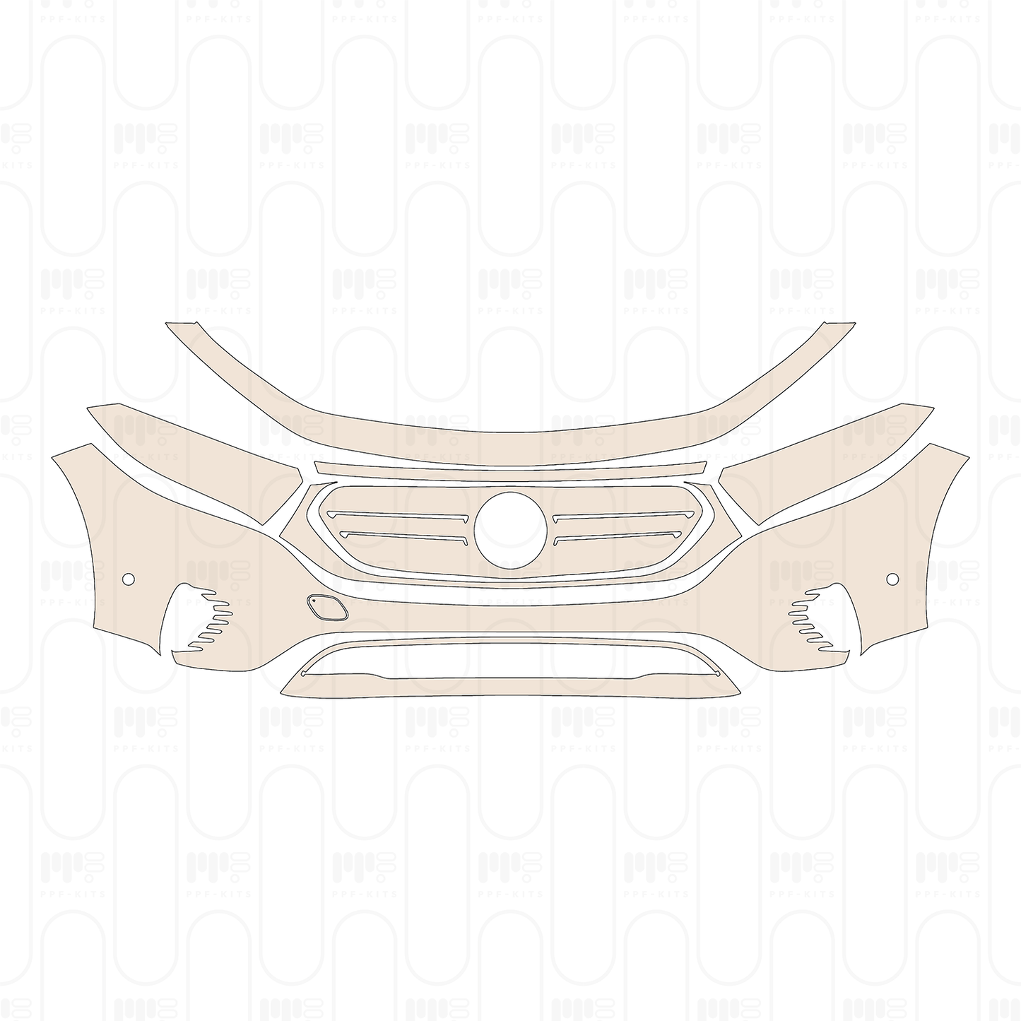Pre-Cut PPF Mercedes-Benz EQB Base 2022