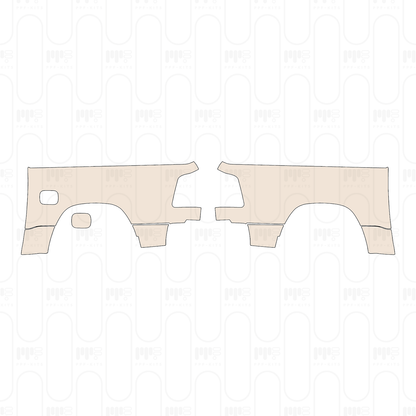 Pre-Cut PPF RAM Trucks 1500 Crew Cab Laramie 2023