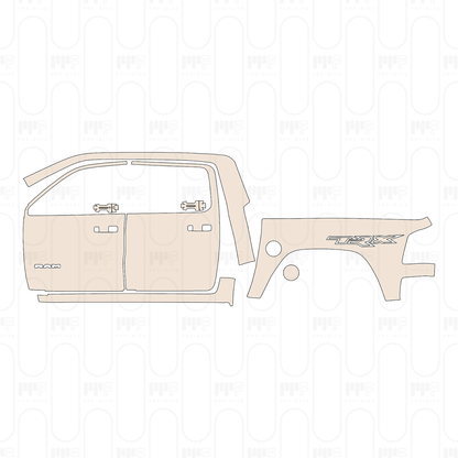 Pre-Cut PPF RAM Trucks 1500 TRX 2024