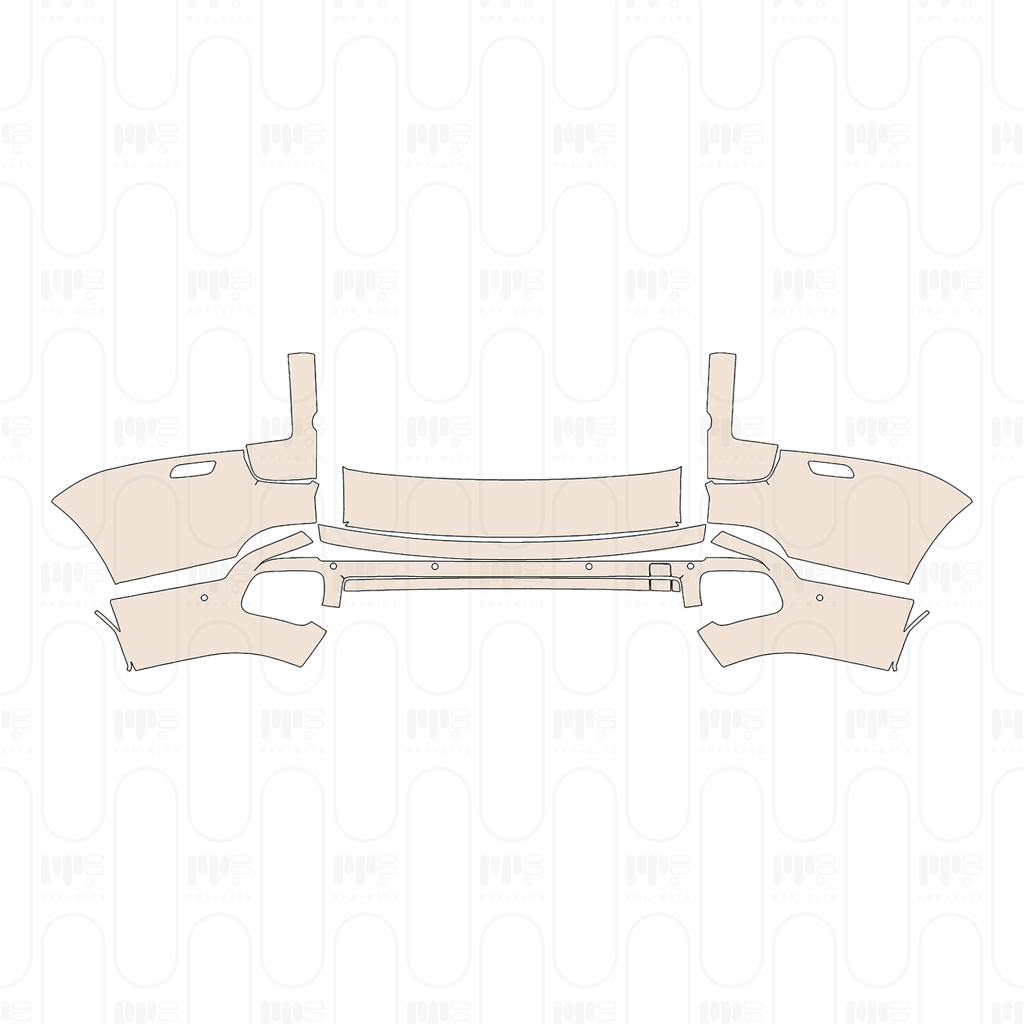 Pre-Cut PPF Rolls-Royce Cullinan 2021