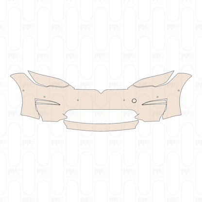 Pre-Cut PPF Tesla Model S Base 2024