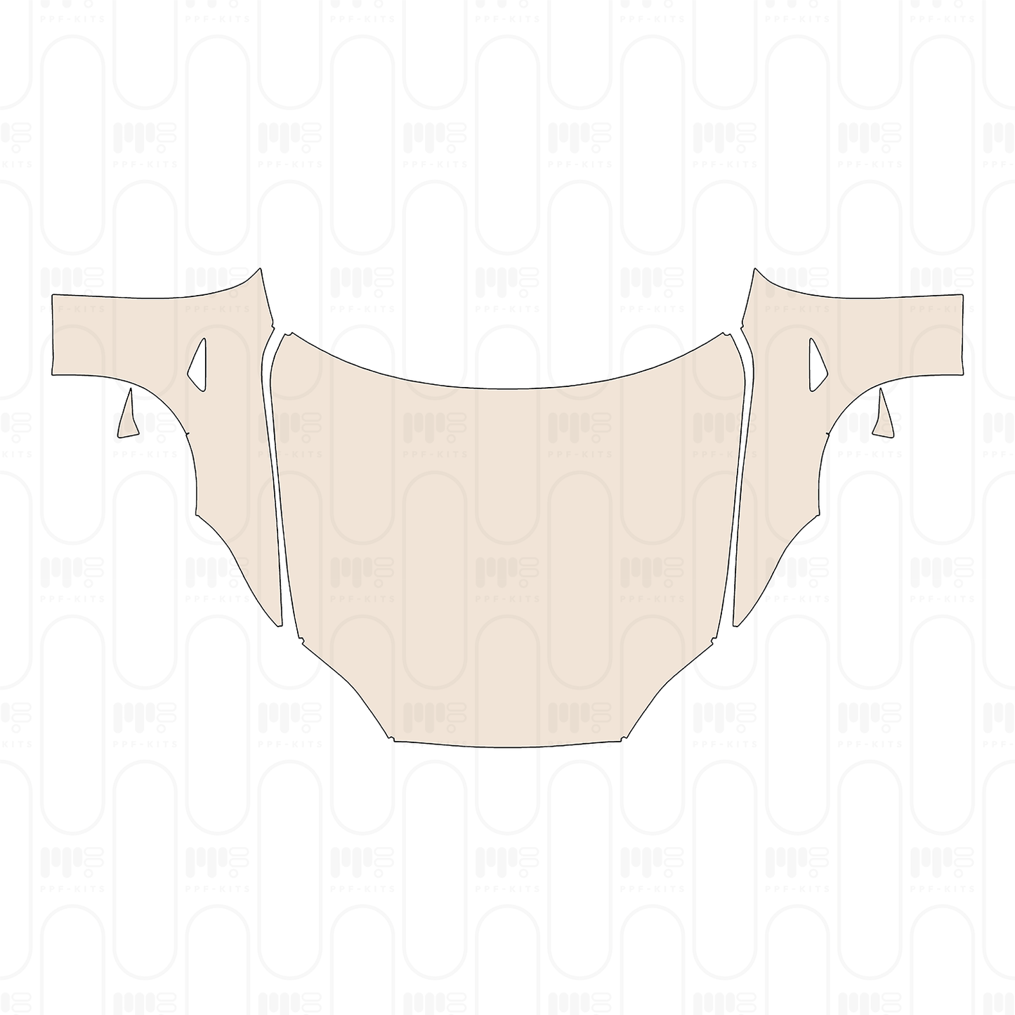 Pre-Cut PPF Tesla Model S Base 2024