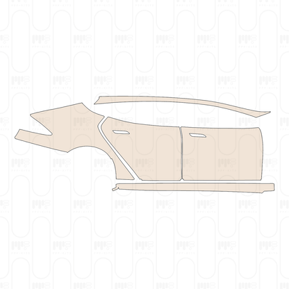 Pre-Cut PPF Tesla Model S Base 2024