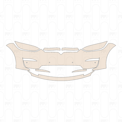 Pre-Cut PPF Tesla Model X Base 2023