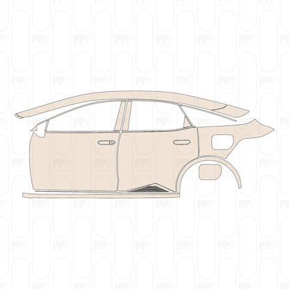 PPF precortado Toyota bZ3 2023