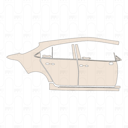 Pre-Cut PPF Toyota Corolla (EU) Sedan Base 2023