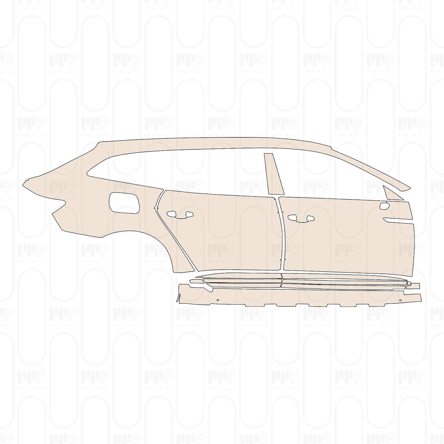 PPF precortado Volkswagen Arteon Shooting Brake R 2023