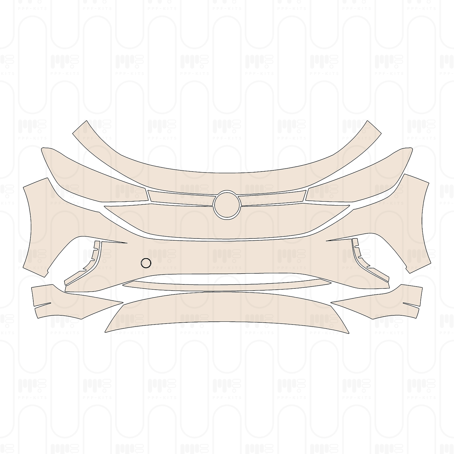 PPF precortado Volkswagen ID.4 (CN) Crozz 2023