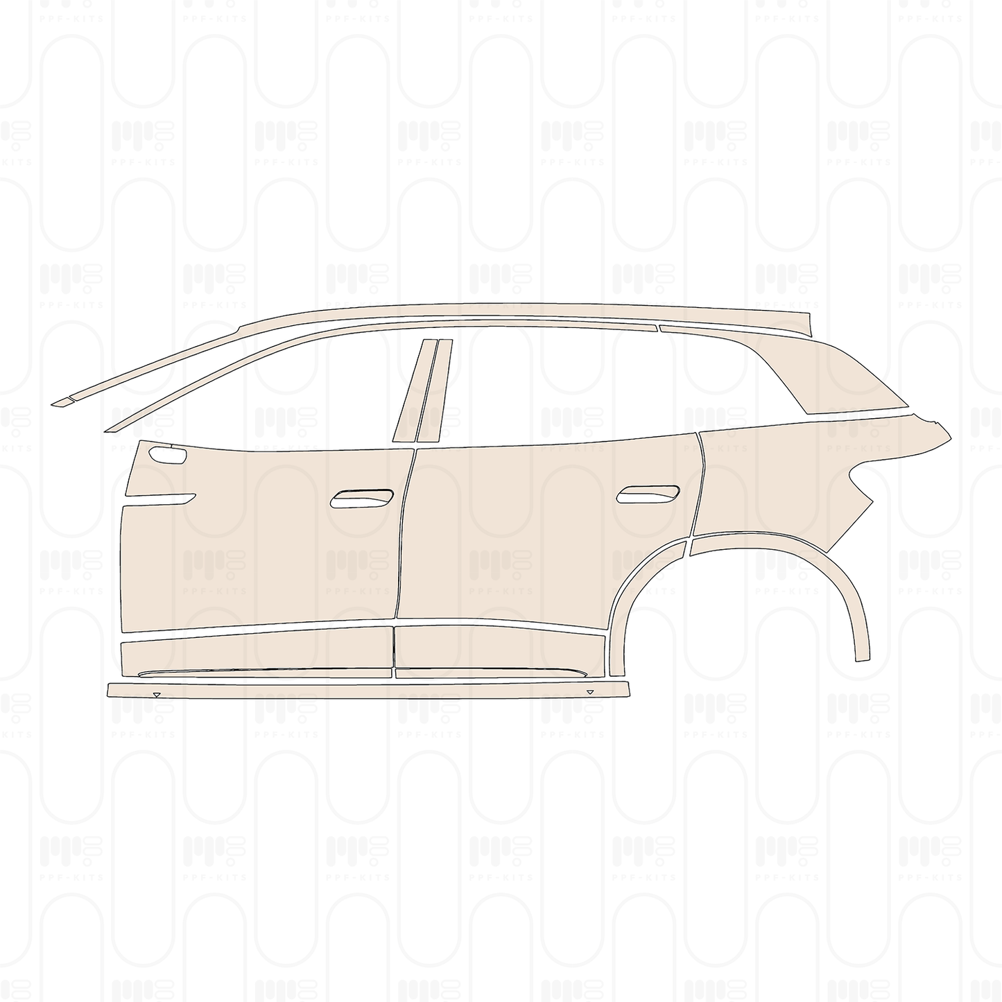 PPF precortado Volkswagen ID.6 X 2023