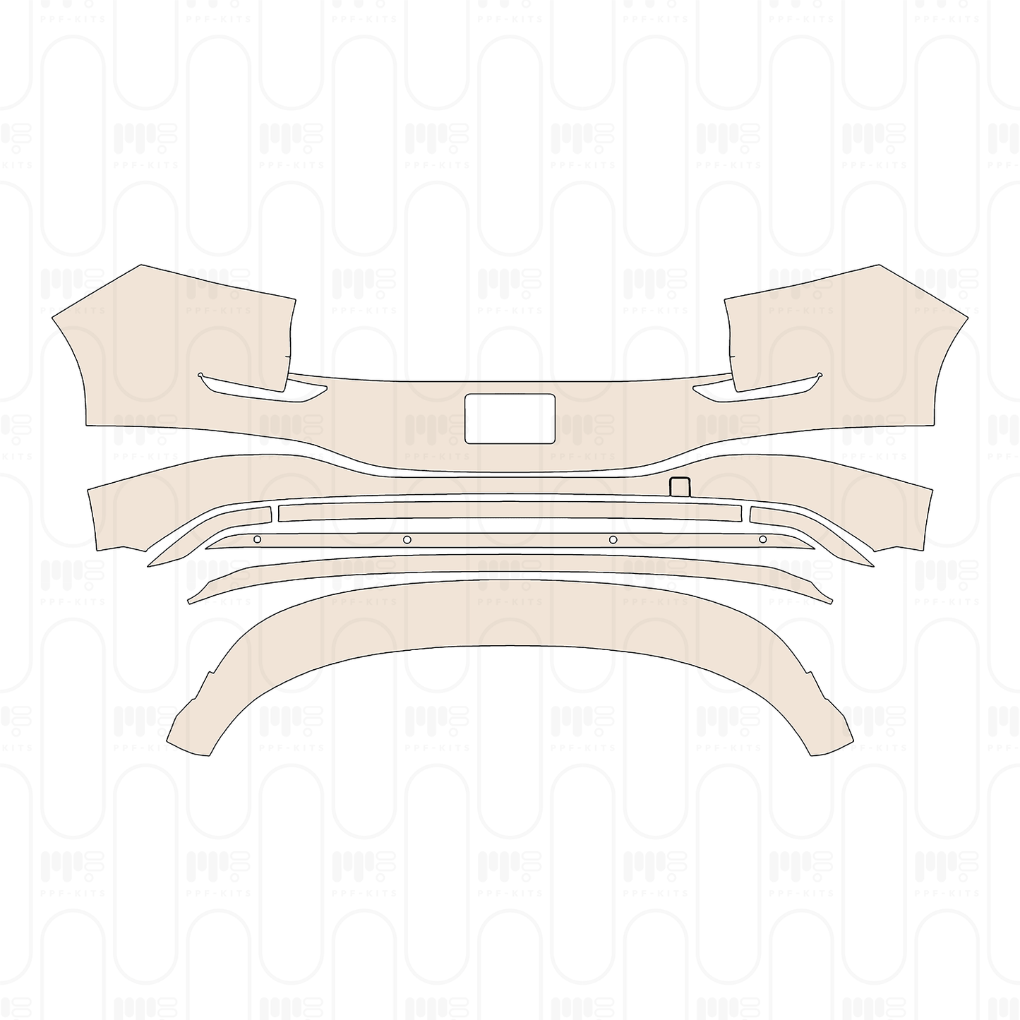PPF precortado Volkswagen ID.6 X 2023