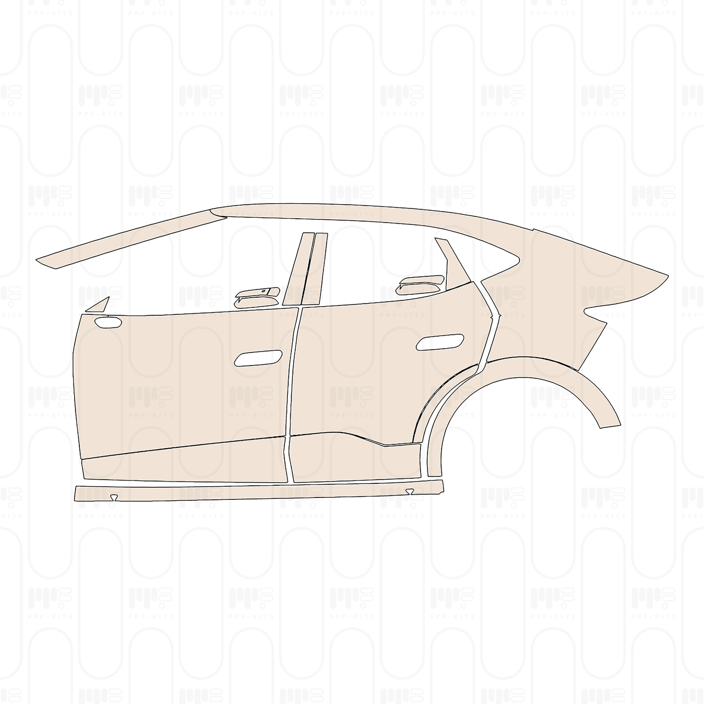 PPF precortado Volkswagen ID.UNYX 2024