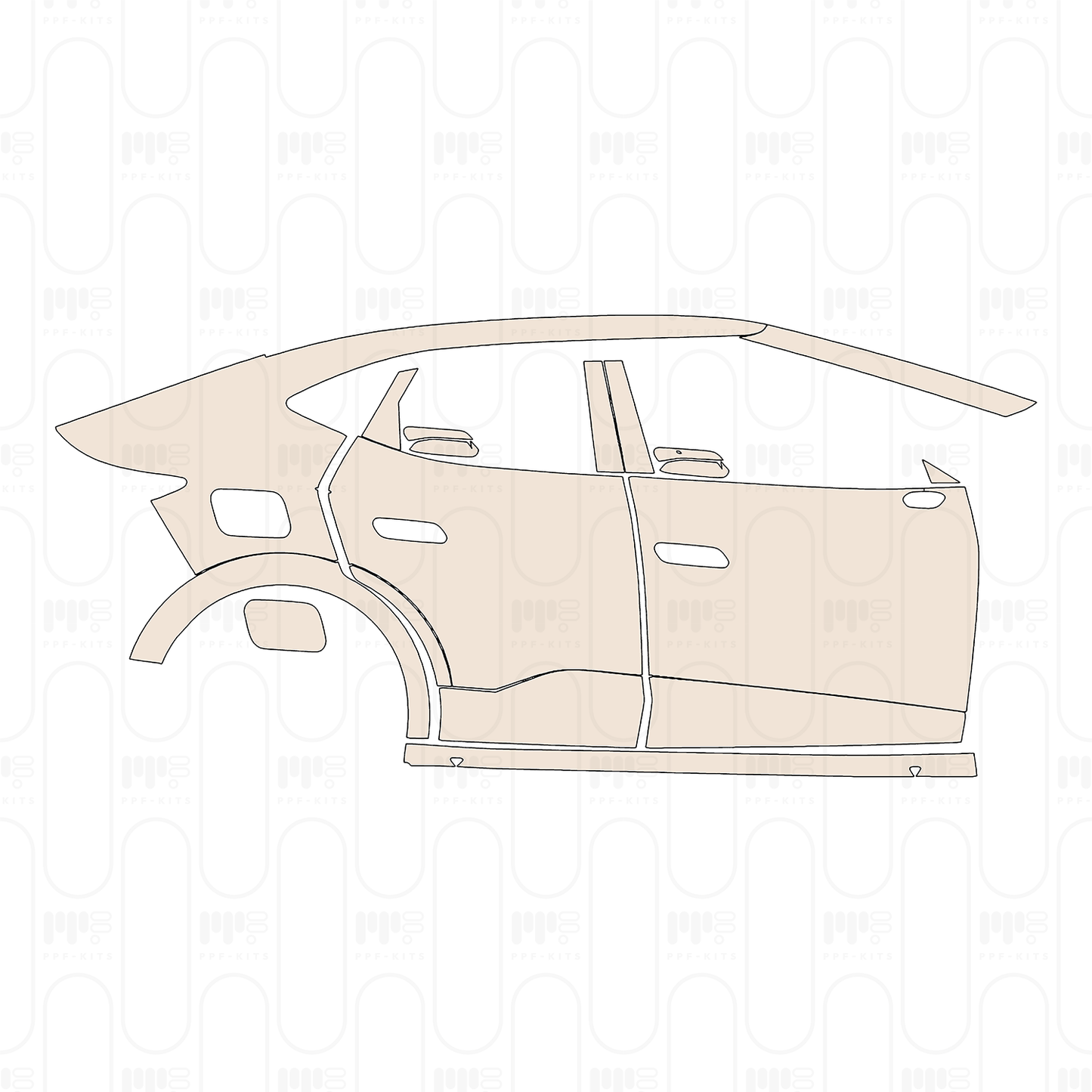 PPF precortado Volkswagen ID.UNYX 2024