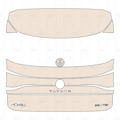 Pre-Cut PPF Volkswagen Tayron R-Line 2023