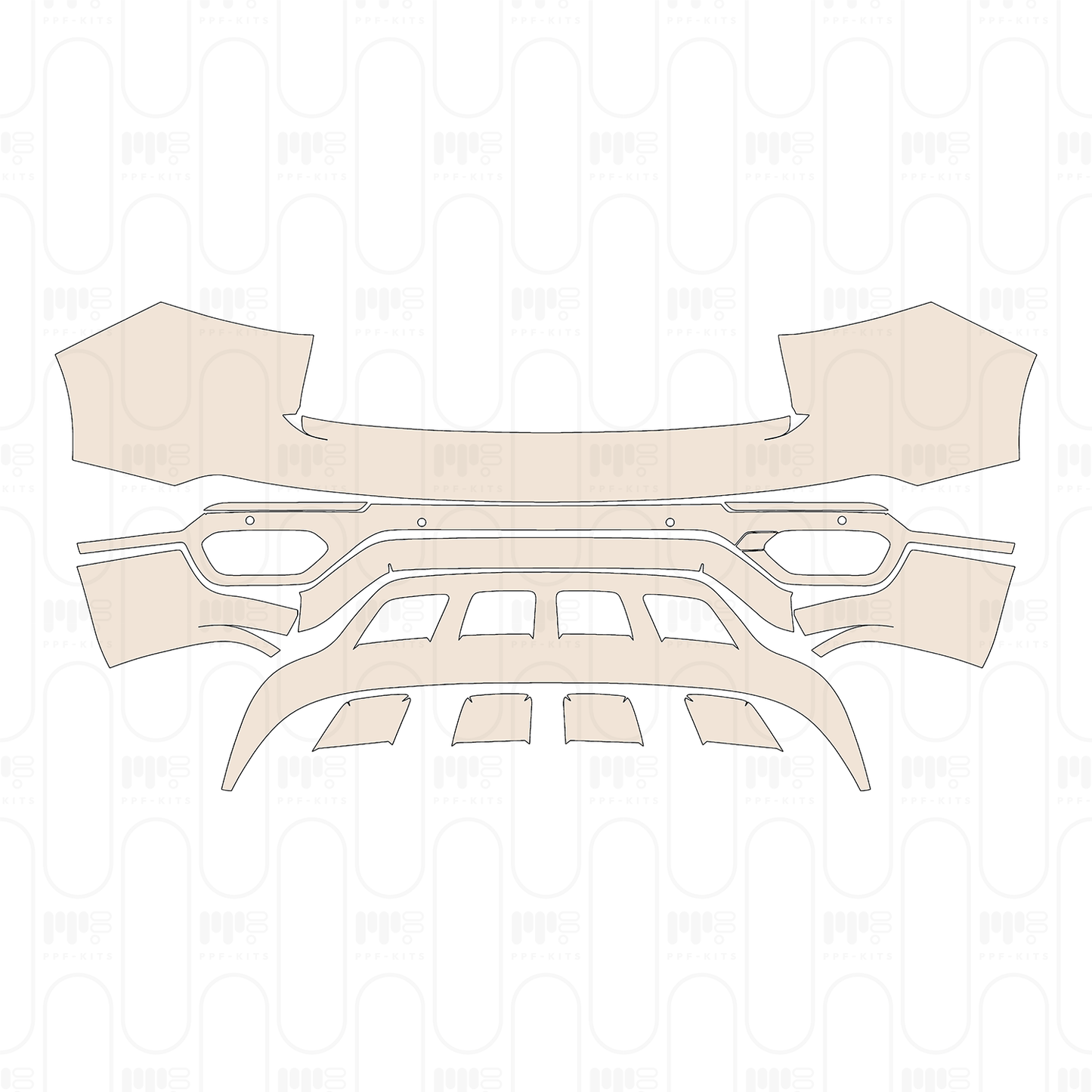 Pre-Cut PPF Volkswagen Tayron R-Line 2023