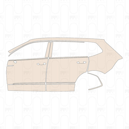 PPF precortado Volkswagen Tiguan L R-Line 2023