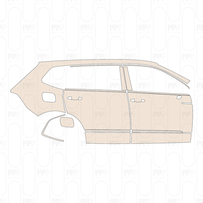 PPF precortado Volkswagen Tiguan L R-Line 2023