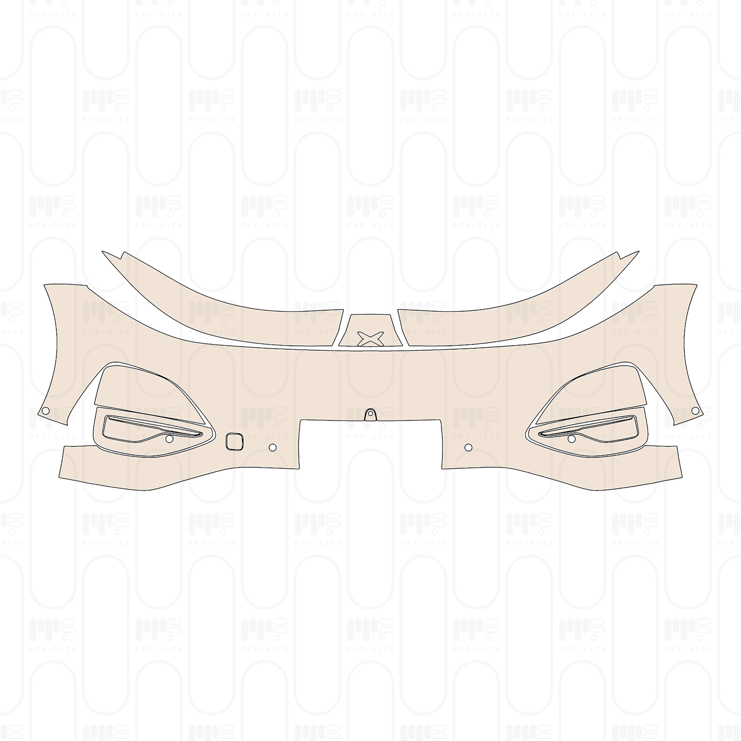 PPF precortado Xpeng G6 2023
