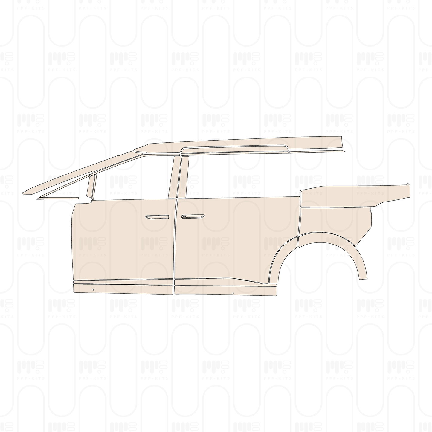 PPF precortado Xpeng X9 2024
