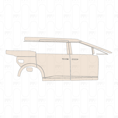 PPF precortado Xpeng X9 2024