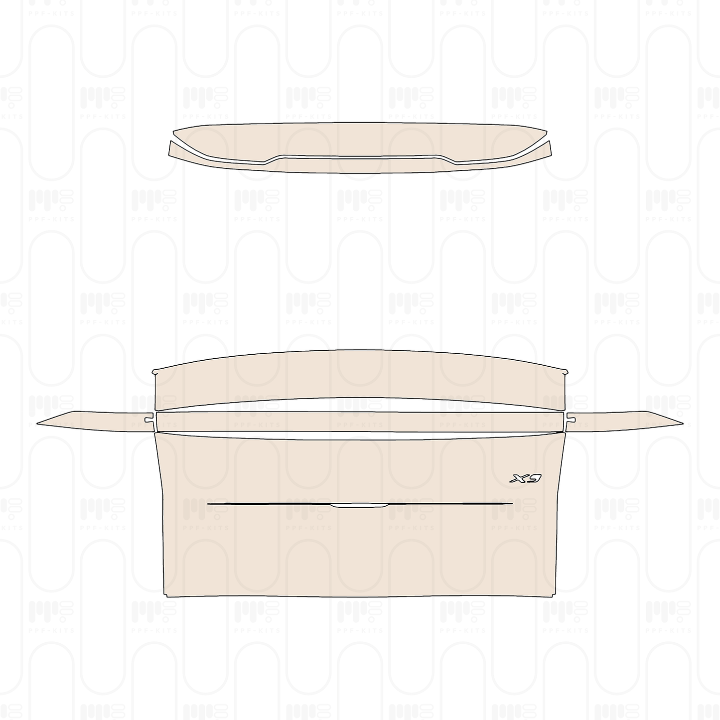 PPF precortado Xpeng X9 2024