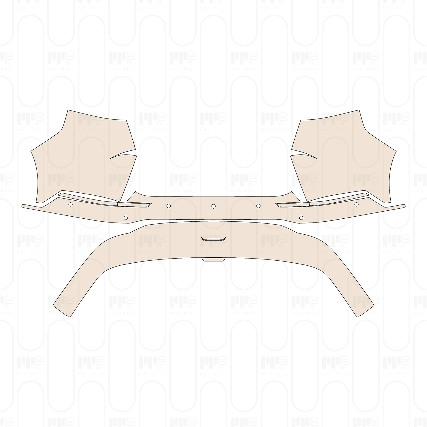 PPF precortado Xpeng X9 2024