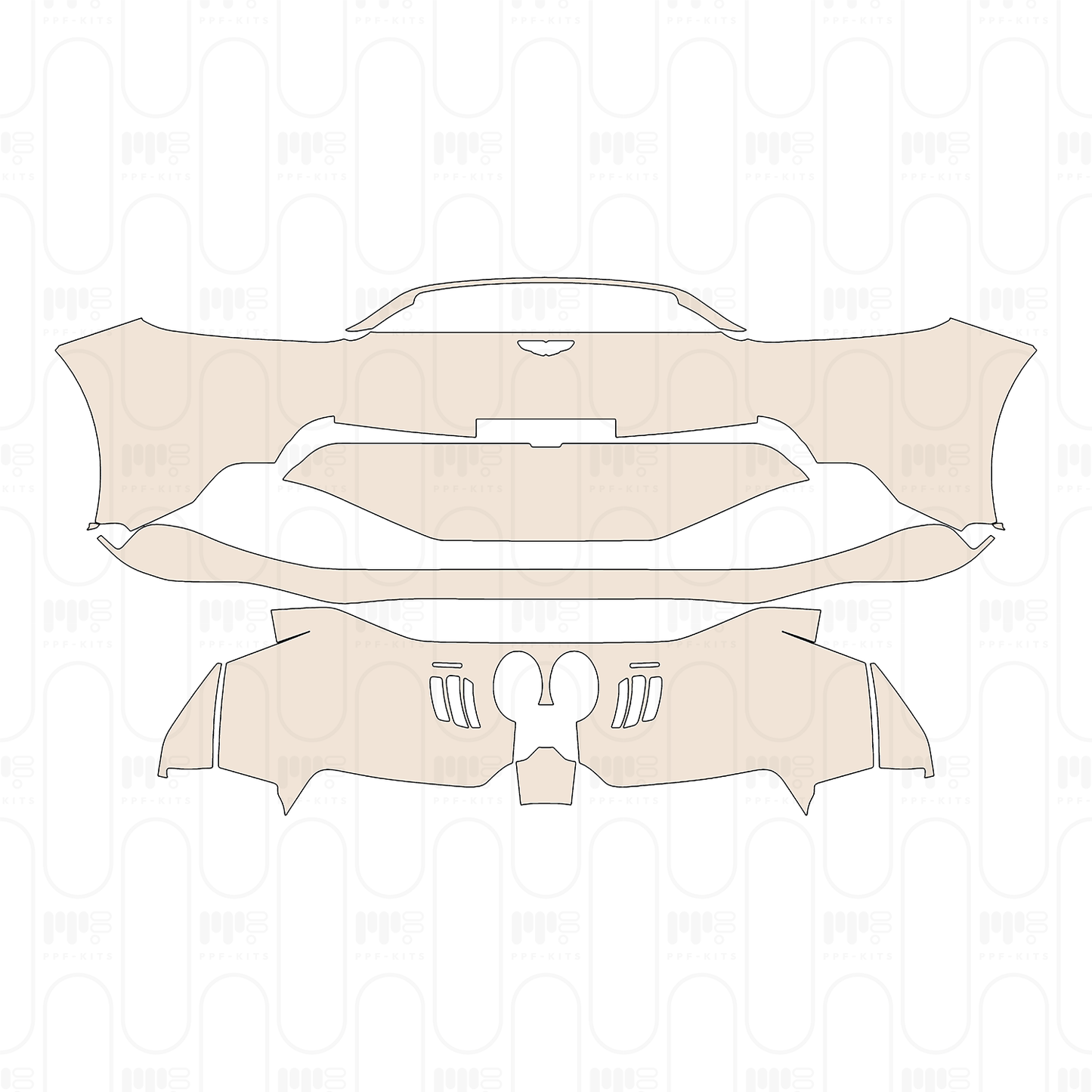 Pre-Cut PPF Aston Martin Speedster V12 2023