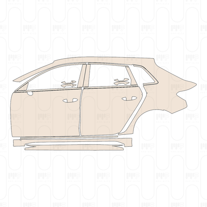 Pre-Cut PPF Audi A3 Sportback RS3 2022
