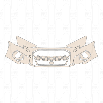 Pre-Cut PPF Audi A3 Sedan Base 2022