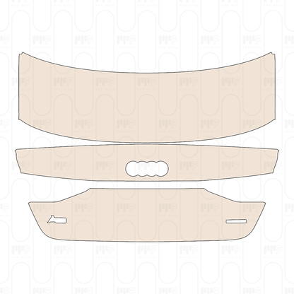 Pre-Cut PPF Audi A3 Sedan Base 2022