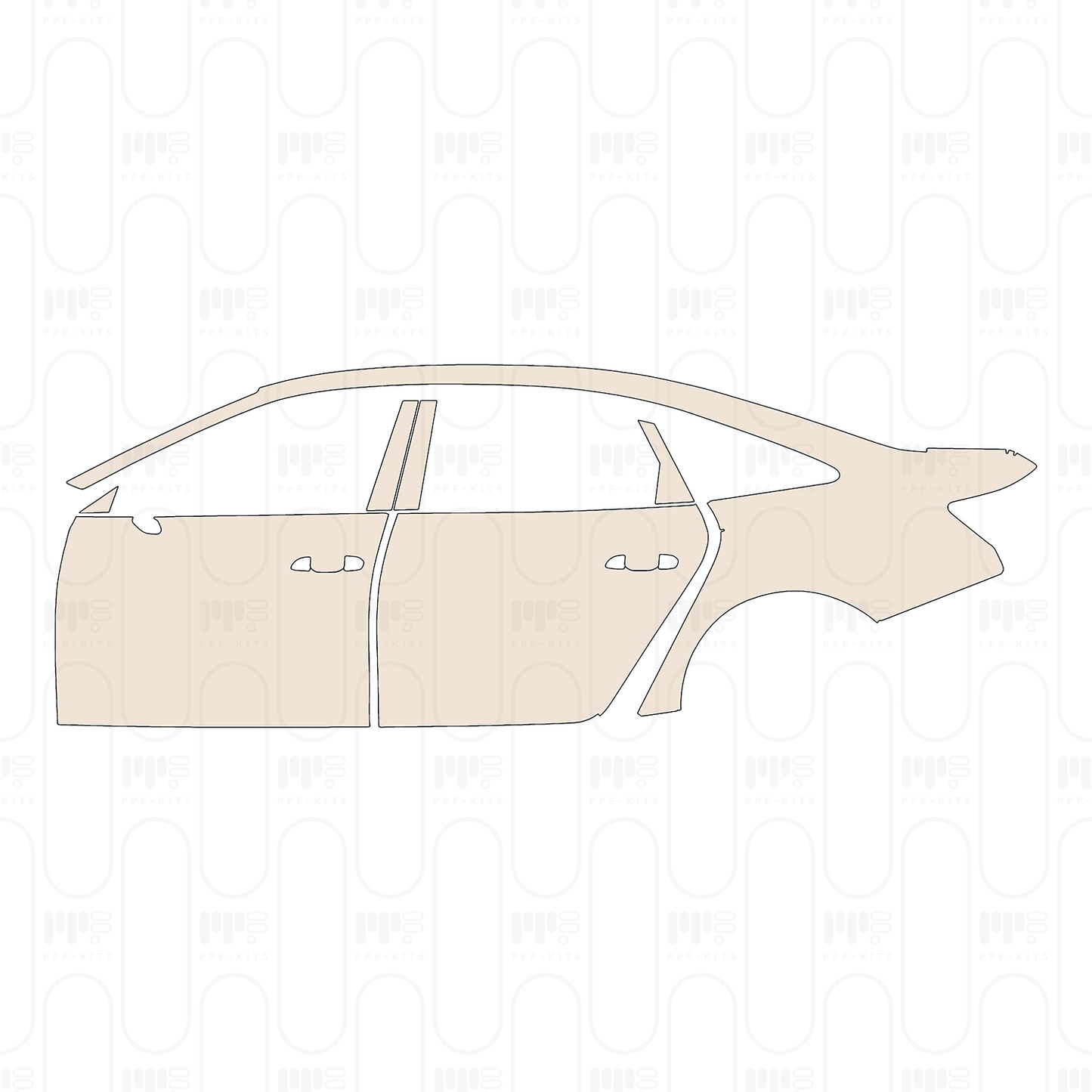 PPF precortado Audi A6 A6L S-Line 2022