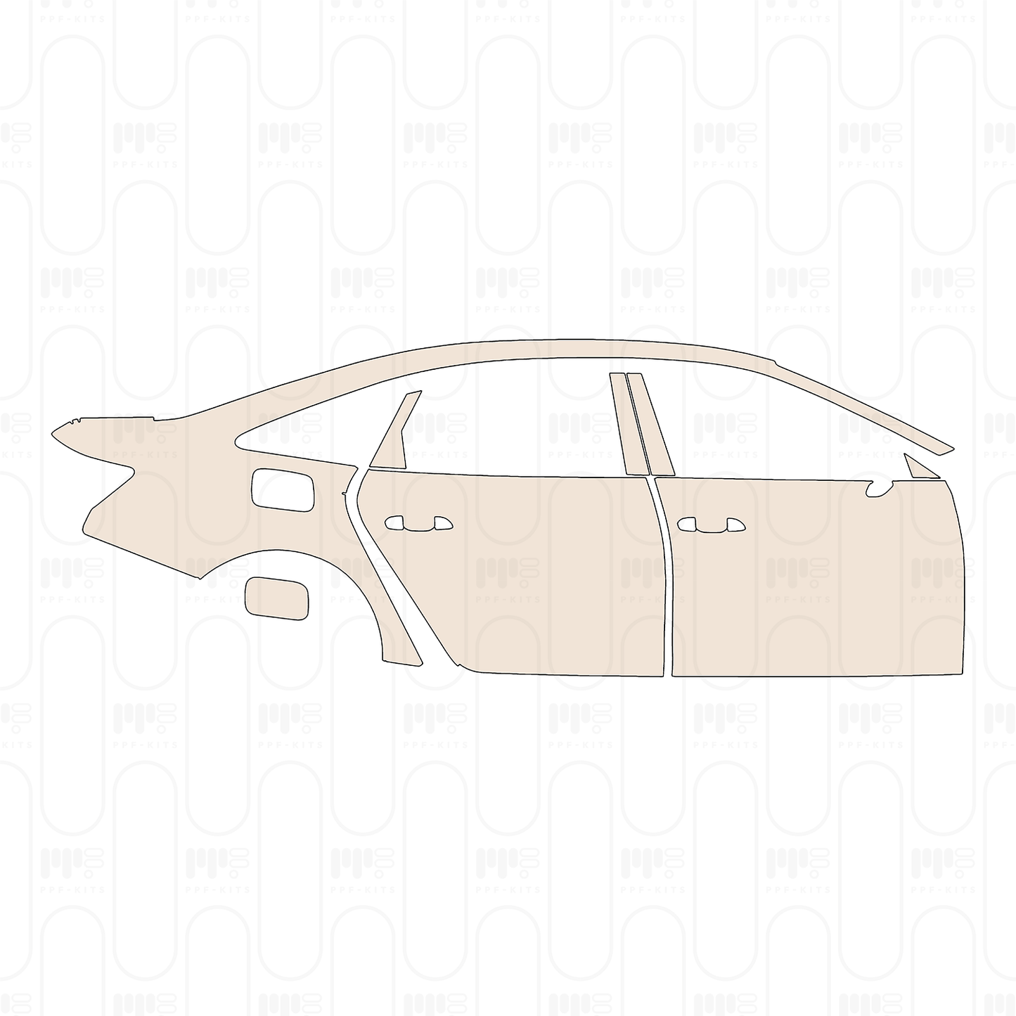 PPF precortado Audi A6 A6L S-Line 2022