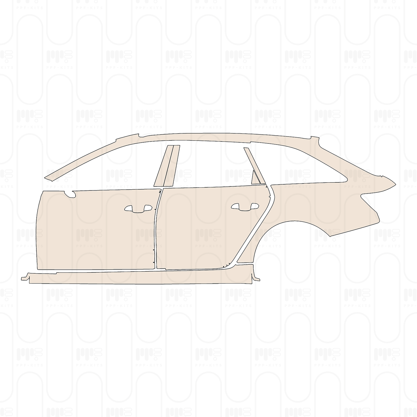 Pre-Cut PPF Audi A6 Avant Base 2022